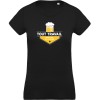 T-shirt imprimé Tout travail mérite sa bière