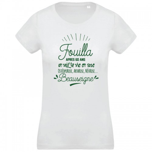 T-shirt Fouilla la vie en rose