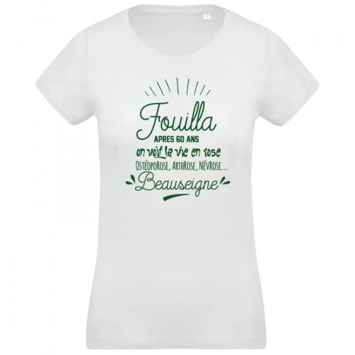 T-shirt Fouilla la vie en rose