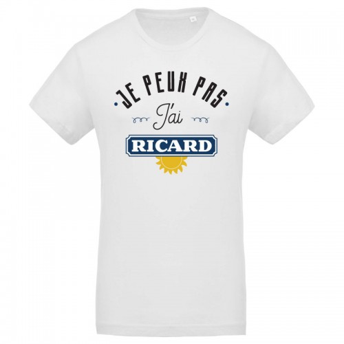 Tee-shirt J'peux pas j'ai ricard