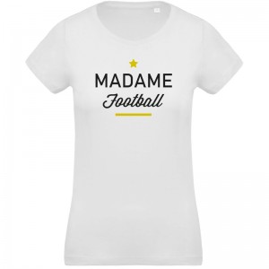 Tee shirt femme Madame football