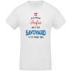 Tee-shirt Je suis pas parfait mais je suis savoyard