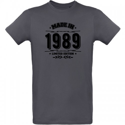 Tee shirt anniversaire Made in 1989