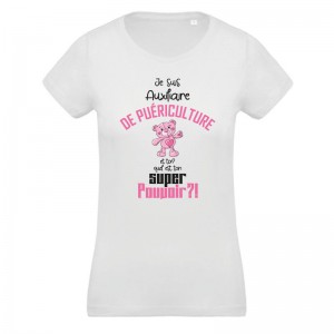 Tee shirt Auxiliaire Puériculture