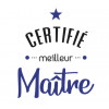 Mug Certifié meilleur Maître