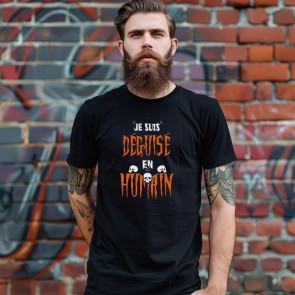 T-shirt Je suis déguisé en humain