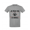 T-Shirt Je peux pas j'ai Handball