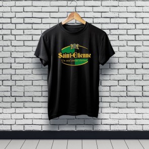 Tee-shirt Saint-Etienne Kronembourg noir