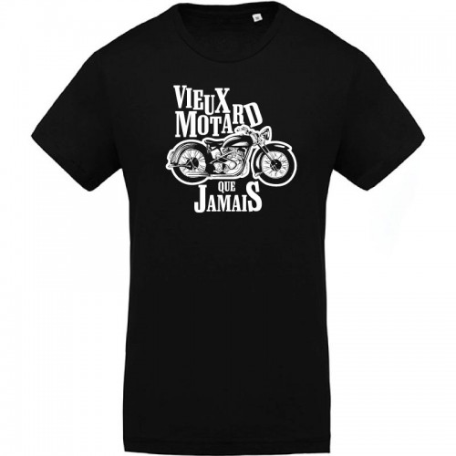 T shirt moto vieux motard  T shirt, T shirt moto, Motard