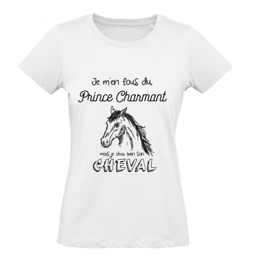 T-shirt le cheval du prince charmant