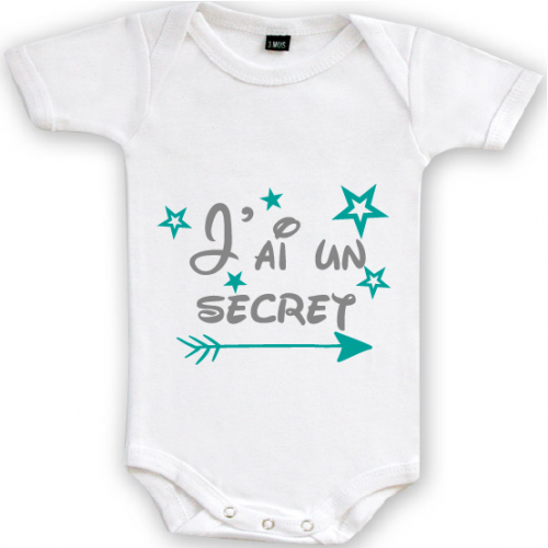 Body enfant J'ai un secret