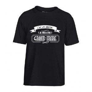 T-Shirt enfant "Je vais être grand-frère"