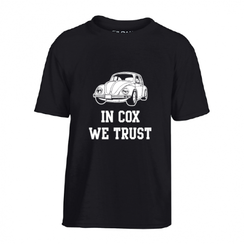 T-Shirt "In Cox we trust"
