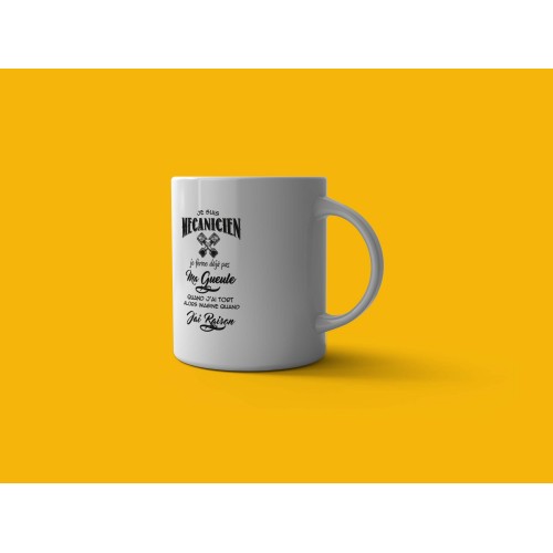 Mug Mécanicien qui a raison