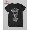 T-shirt Tous les hommes sont motards