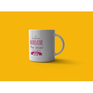 Mug Marraine trop géniale