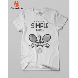 T-shirt Tennis et apéro