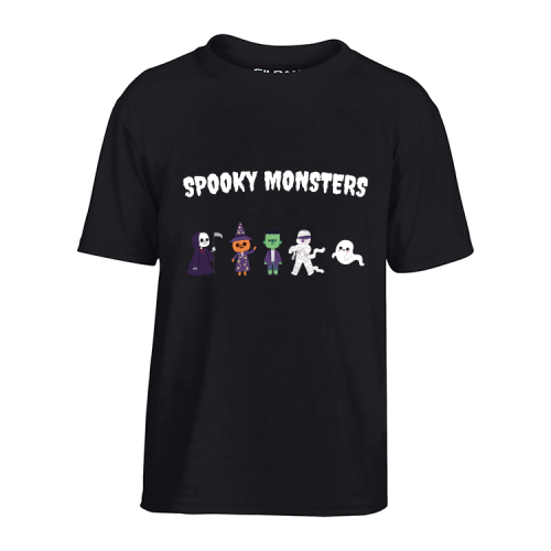 T-Shirt Spooky Monsters