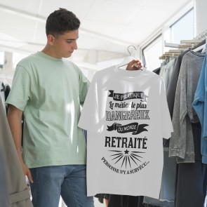 T-shirt spécial retraité