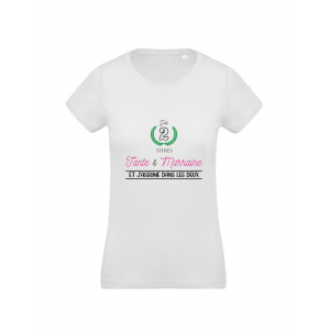 T-shirt Tante et marraine