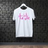 Tee-shirt Plus belle la vie blanc
