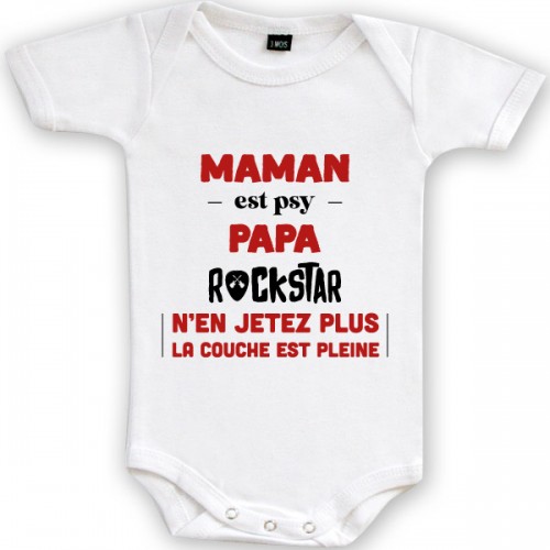 Body Maman psy Papa rockstar