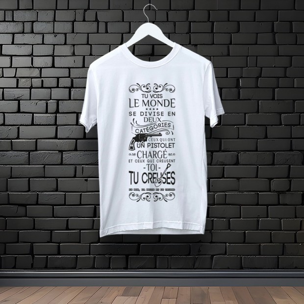 Tee-shirt Le bon, la brute et le truand
