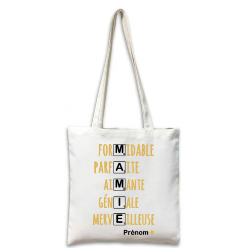 Tote bag Mamie Mots Croisés