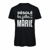 T-Shirt Désolé les filles je me marie