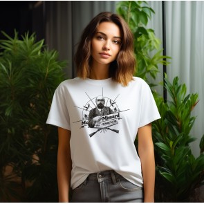 T-shirt 100% coton avec un flocage MC Mimard