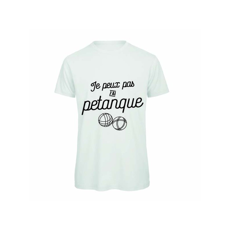 Tee Shirt Humour apero et petanque