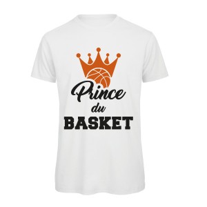T-shirt Prince du Basket