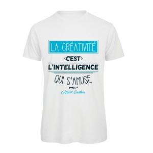 T-shirt Créativité Einstein