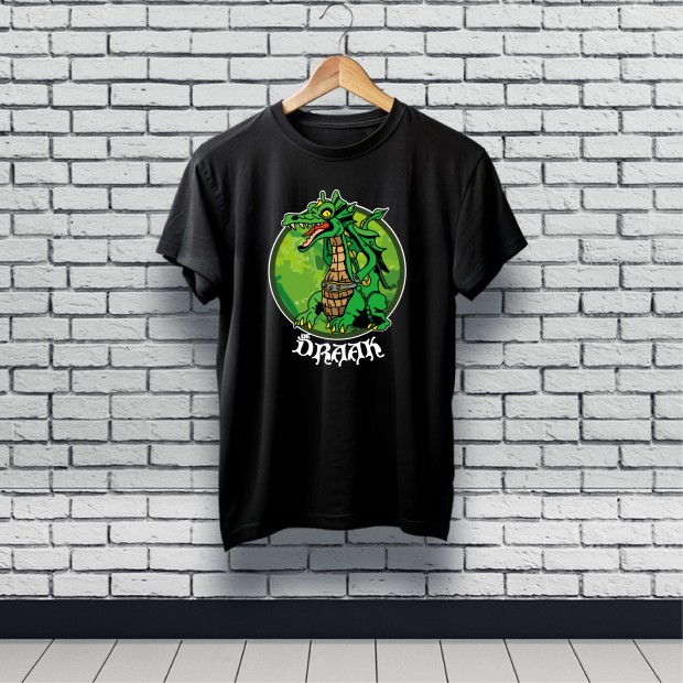 Tee-shirt de draak plopsaland noir