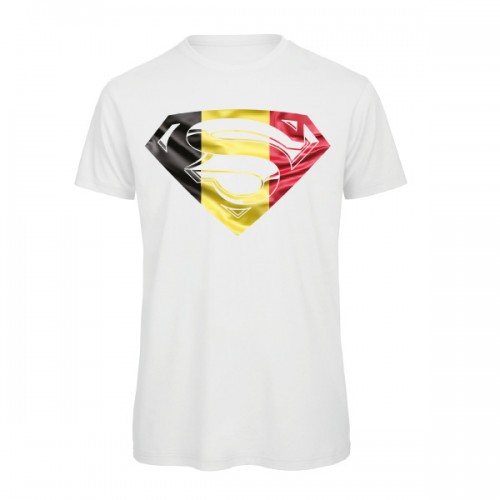 T-shirt super supporter Belgique