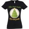 T-Shirt Sapin de Noël  Femme