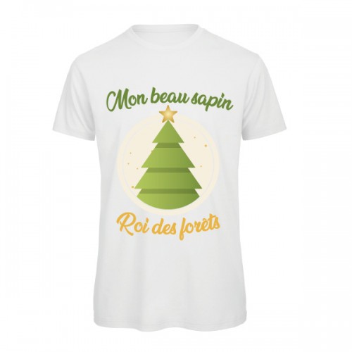 T-Shirt Sapin de Noël  Homme