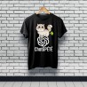 Tee-shirt chat humour noir