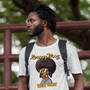 Tee-shirt west-coast blanc