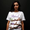 tee-shirt femme blanc mystic vaudou