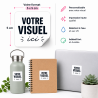 Sticker carré 5×5 cm personnalisable — Impression France | Chronoflock