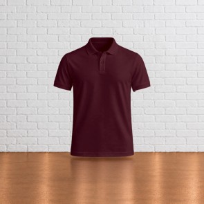 Polo homme personnalisable Burgundy