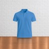 Polo homme personnalisable Cornflower