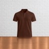 Polo homme personnalisable Milk Chocolate