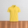 Polo homme personnalisable Mustard