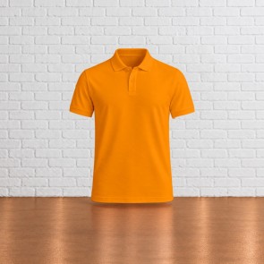 Polo homme personnalisable Neon Orange