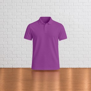 Polo homme personnalisable Orchid