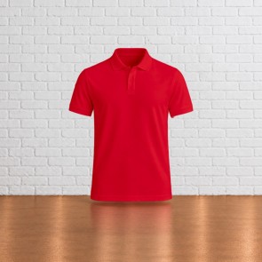 Polo homme personnalisable Red