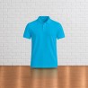 Polo homme personnalisable Turquoise