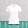 Polo femme personnalisable White